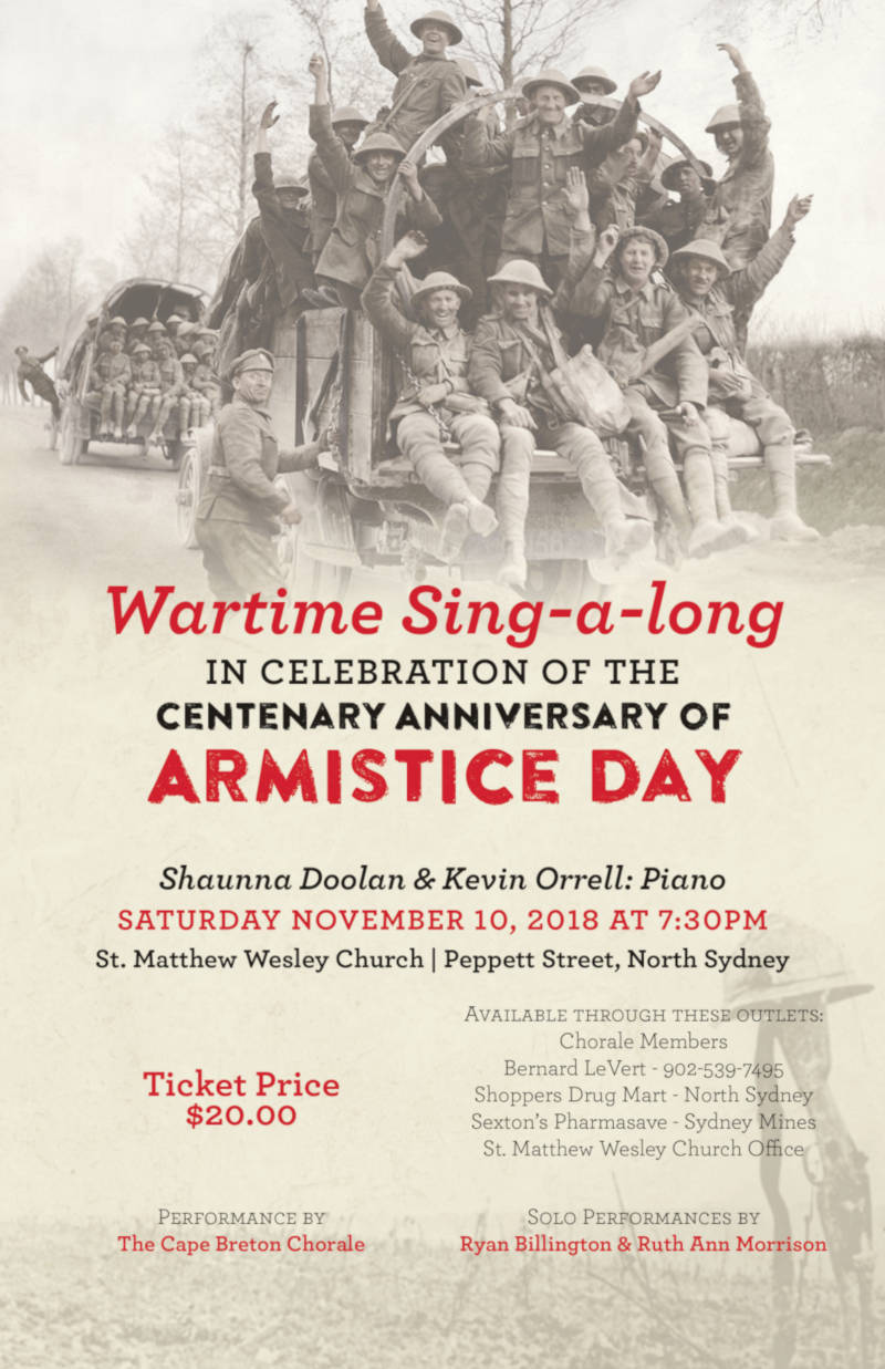 Wartime Sing a long Poster Web